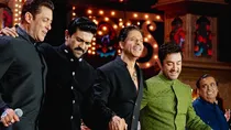 Shah Rukh Khan, Salman Khan, Aamir Khan, Ram Charan, Anant Ambani, Radhika Merchant,