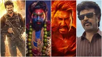 Pushpa 2,Singham Again, GOAT, Vettaiyan, Allu Arjun, Ajay Devgn, Thalapathy Vijay, Rajinikanth, 