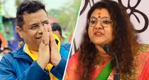 Sujata Mondal will contest against her former husband Soumitra Khan