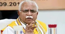 manohar lal khattar poke openly on the allegations of paper leak against his government in lallantop