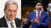 Justin trudeau AND New Zealand Deputy PM Winston peters