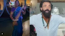 dadi beer dance viral video booby deol animal dance video 