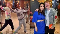 Ed Sheeran, Shah Rukh Khan, Gauri Khan,
