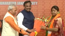 Former JMM MLA Sita Soren joins BJP, sita soren resigns from JMM all post