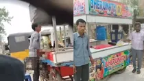 ice cream seller masturbates in front of his stall and mixes semen with faluda video viral