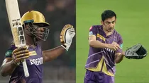 Gautam Gambhir, Andre Russell, IPL 2024
