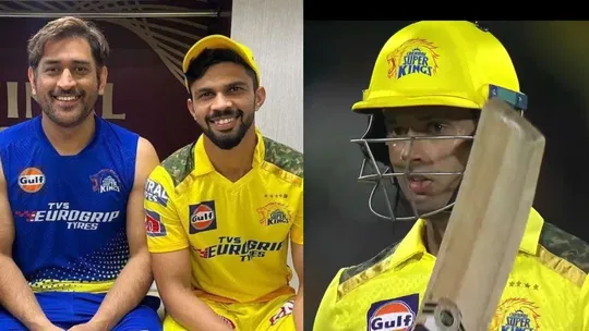 Ruturaj, Dhoni, Shivam