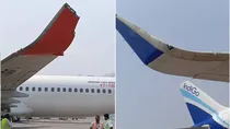 air india and indigo flight kolkata