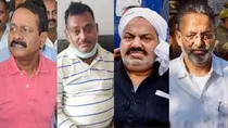 mukhtar ansari munna bajrangi atiq ahmed vikas dubey gangsters killed died in seven years