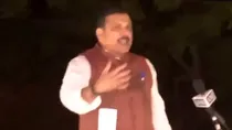 AAP leader Sanjay Singh first reaction after coming out of Tihar jail