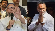 Asaduddin Owaisi and Mukhtar Ansari