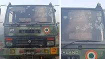 jammu kashmir poonch terrorist attack firing on iaf convoy one soldier killed four injured