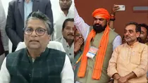 Alok Mehta Samrat Chaudhary and Upendra Kushwaha