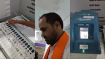 Bhopal man got his minor son to cast vote viral video