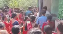 BJP supporters attacked  Trinamool Congress worker