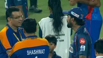 ipl 2024 kl rahul sanjeev goenka lsg vs delhi capitals match photo