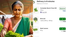 blinkit announces free dhaniya delivery social media goes berserk