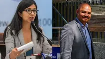 Swati Maliwal and Bibhav Kumar