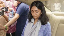 swati maliwal cm arvind kejriwal residence video aap post video on x