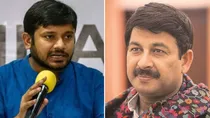 kanhaiya kumar slapped election rally claims attackers supported by manoj tiwari bjp mp reacts 