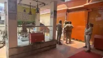 muradnagar shiv temple cctv in changing room feed found on priest phone booked ghaziabad