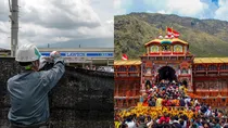 Japan Mount Fuji spot covered Chardham Yatra crowd