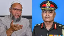 Asaduddin Owaisi and Manoj Pande
