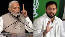 Narendra Modi and Tejaswi Yadav