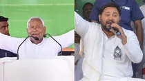 Nitish Kumar and Tejaswi Yadav