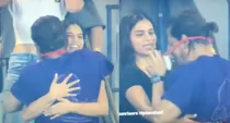 IPL 2024 Shahrukh khan emotional video hugs daughter suhana khan