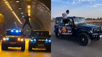 Thar car stunt