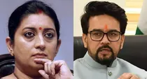 pm modi oath ceremony modi cabinet smriti irani anurag thakur rk singh