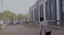 unidentified persons had vandalised ‘Jaitkhamb’