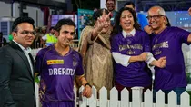 Gautam Gambhir with Jay Shah after winning IPL 2024 with KKR (Photo - PTI)