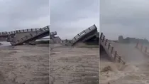 bridge on Bakra river collapses in Bihar's Araria