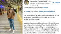 investment app groww accused of fraud scam social media controversy company clarification
