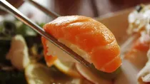 private club serving food on women naked body sushi dinner taiwan police investigates viral
