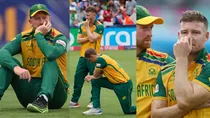 Emotional pictures of South African players