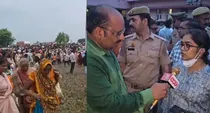 hathras stampede aligarh  commissioner told 107 dead 18 injured rushed to aligarh hospital