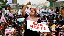 neet nbe protest