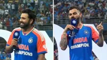 rohit sharma virat kohli speech after winning world cup viral main points wankhede stadium 