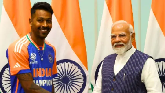 pm modi hardik pandya