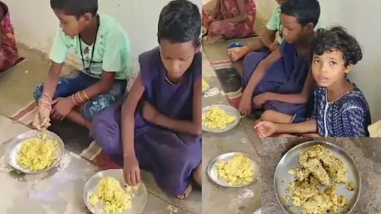 rice turmeric mid day meal chattisgarh 