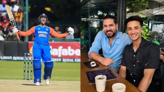 abhishek sharma says yuvraj singh was very happy when I got out for 0