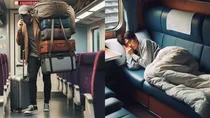 The Railways has a strict rule regarding middle berths. Passengers cannot fold down the berth during the day as the lower and upper berths are used as seats. Passengers can only sleep on the middle berth from 10 p.m. to 6 a.m. In case a passenger exceeds the time limit, the lower berth passenger has the right to ask them not to.