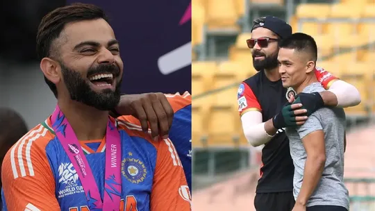 sunil chhetri on his bond with virat kohli and what they both talk about  