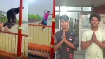 Haridwar police reel ganga river 