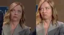 Giorgia Meloni joe biden eye roll
