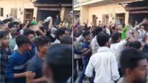 agra pro palestine slogans raised during muharram 14 arrested fatehpur sikri anti israeli