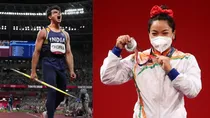 Neeraj Chopra and Mirabai Chanu